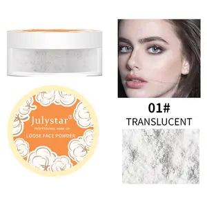 Concealer Loose Powder Light Nude Cultivation Matte Powder Waterproof and Sweatproof No Makeup Removal Setting Powder Cosmetic