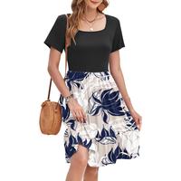 Apricot Rose Leaf/Black