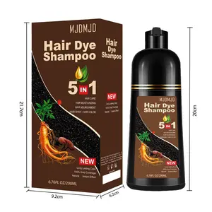 Hair Dye Shampoo 5-in-1,Natural Blonde Semi-Permanent Gray Hair Coverage,Color Depositing Shampoo for Women & Men,Vegan,Ammonia-Free,200 ml Haircare Root Touch Up