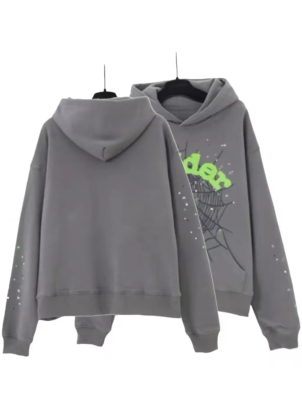 y2k hoodies, Men's Hip Hop Spider WebPattern, Graphic Alphabet Print HarajukuVintage Hoodie, Punk rock style, LongSleeve Street Wear Top For Both Men AndWomen Oversized Hoodies Casual Fashion Menswear Pullover