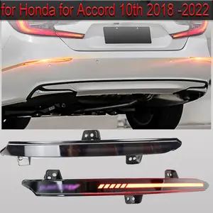 For Honda Accord 10th Generation 2018-2022 Rear Bumper Light Cover Replacement Parts, 2 Pieces