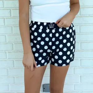 LULU MAC BLACK POLKA DOT