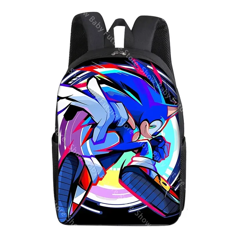 Anime-style travel backpack—unisex; suitable for students, with space for a laptop and books; combines a style that appeals to gamers with the practicality needed for daily commuting.