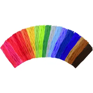 1000 Pcs 25 Colors Pipe Cleaners, Chenille Stems Bulk Craft Supplies for Crafts, Gift Wrapping and Party Decorations