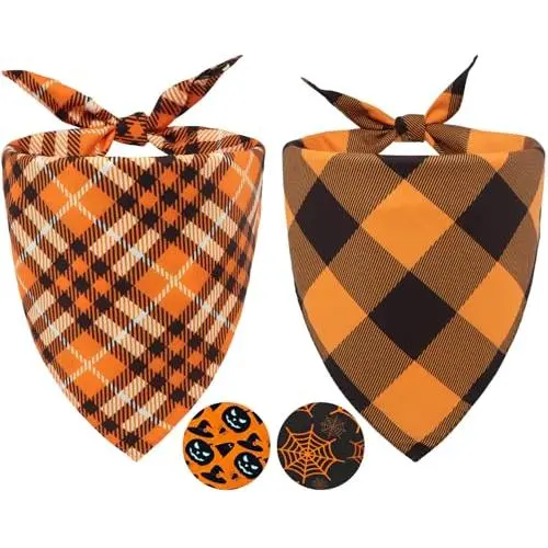Fall & Halloween Dog Bandana