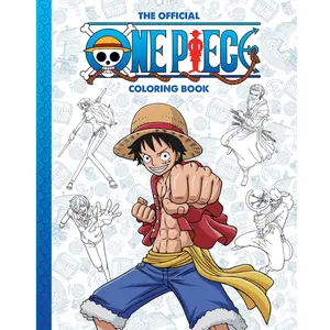 One Piece Official Coloring Book | Anime Art, Pirate Adventure Designs, Relaxing Coloring Pages for Kids, Teens & Manga Fans - Paperback