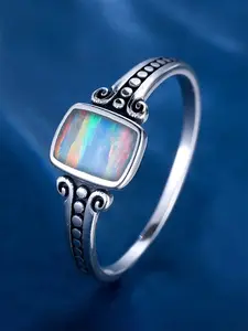 Elegant Women's Wedding Party Jewelry Gift Ring, Bridal Rings, Simple Design Copper Chain, All Season Fashion Accessory for Special Occasions