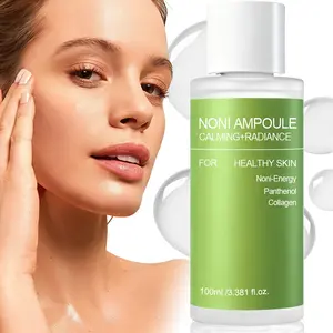 100ml - Noni Ampoule Energy Bottle - Noni Extract & Vegan Collagen Formula - Achieve Glass Skin in 2 Weeks - For Sensitive Skin Soothing Calming & Radiance