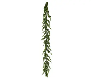 Valerie Parr Hill 120" Real Touch Cedar Garland