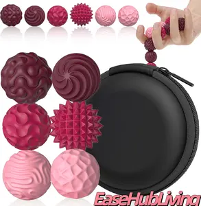 Magnetic Fidget Ball Desk Toy - Silicone Sensory Stress Relief Balls for Adults & Teens, Focus & Relaxation Tool for Office, Home or Play, Fun Gift Idea