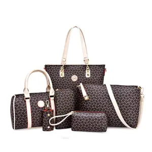 Women's Medium Summer Pu Leather Basic Bag Sets