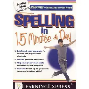 USED-Spelling in 15 Minutes a Day [with Access Code] [With Access Code] by LearningExpress Staff (Paperback)