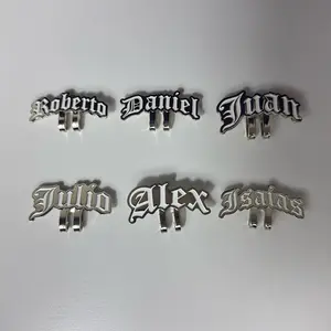 Name Metallic Hat Clips