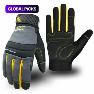 High-Performance Unisex Work Gloves, Protective Safety Work Gloves, Construction Gloves Compatible with Touch Screens, Ideal for Mechanics, Gardening, and Outdoor Use #GLOBAL PICKS