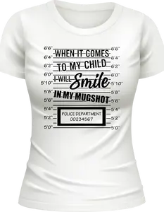 Smile in My Mugshot Tee
