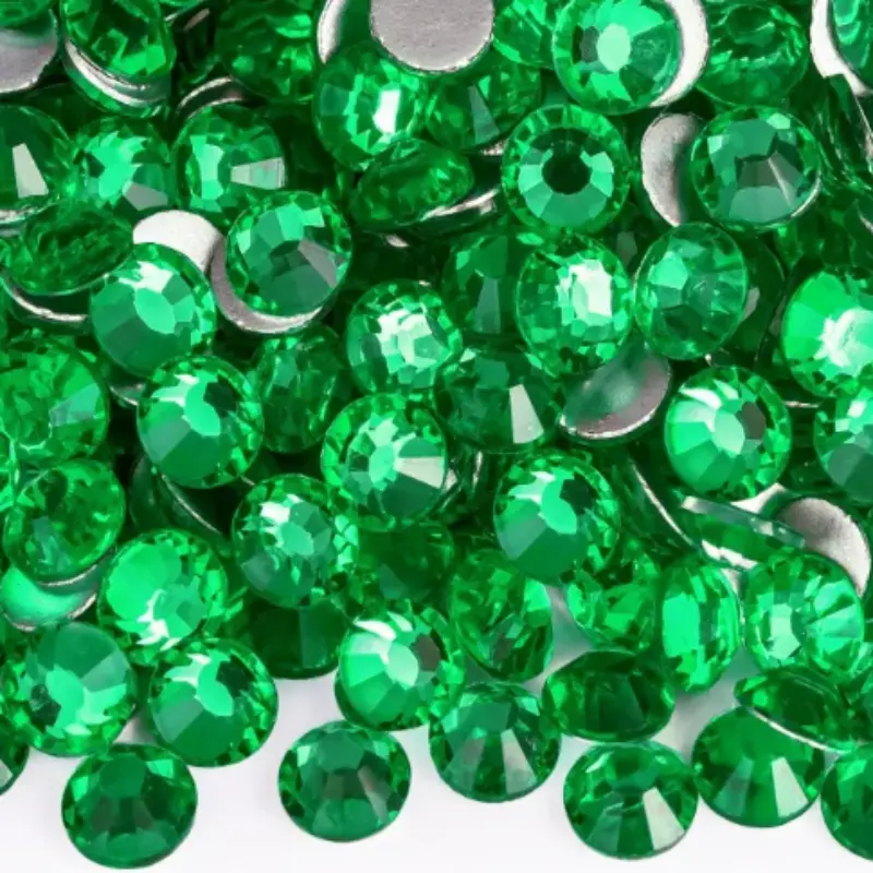 Peridot Glass Rhinestones Peridot Glass Rhinestones