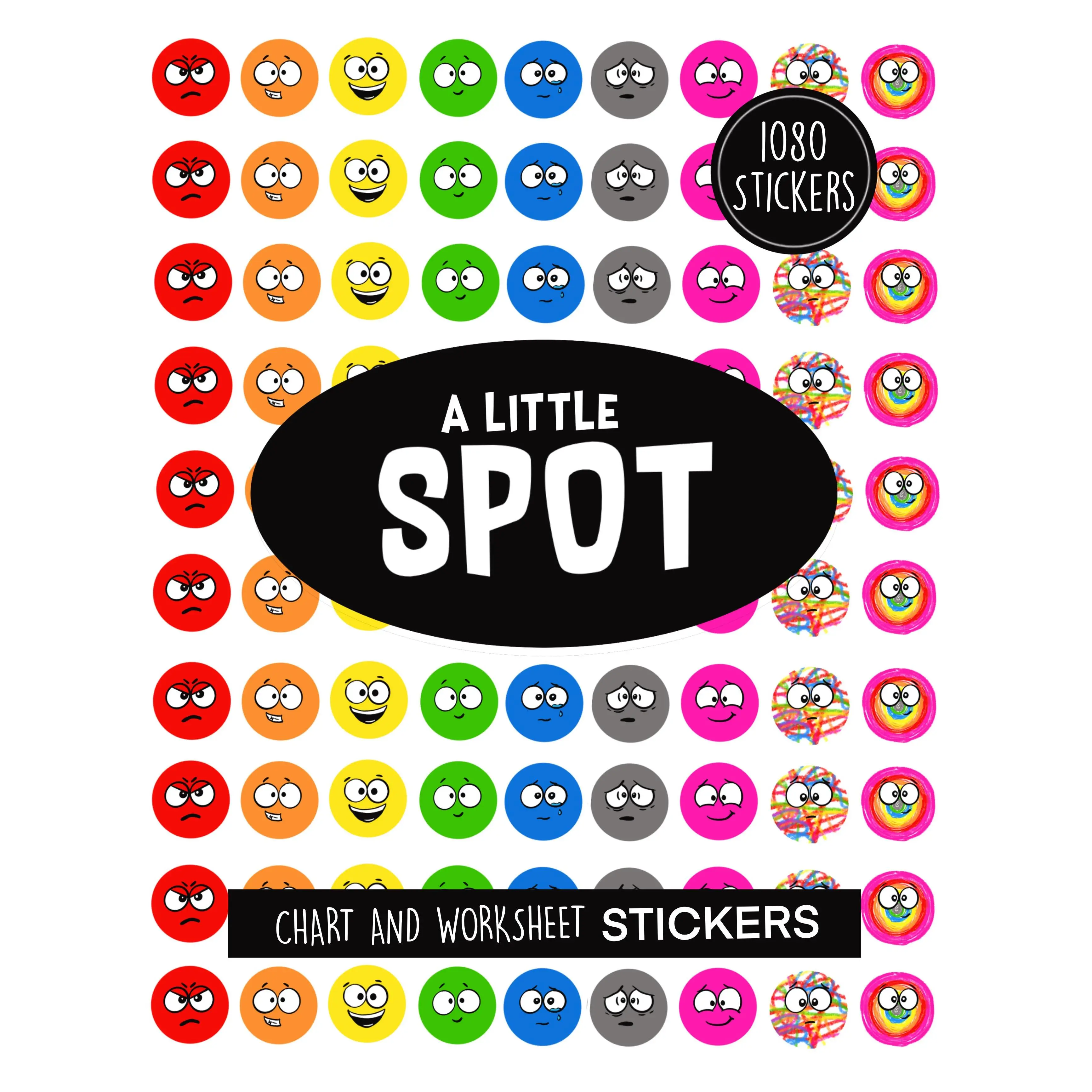 CHART and WORKSHEET Stickers A Little SPOT
