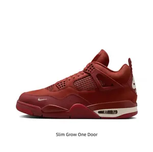 Matte Burgundy Nubuck Upper Tiny White Mini Swoosh Contrast Cream Outsole Shock Absorbing Sport Footwear