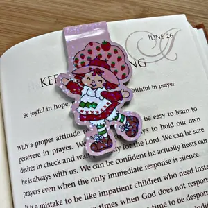 Strawberry Magnetic Bookmark