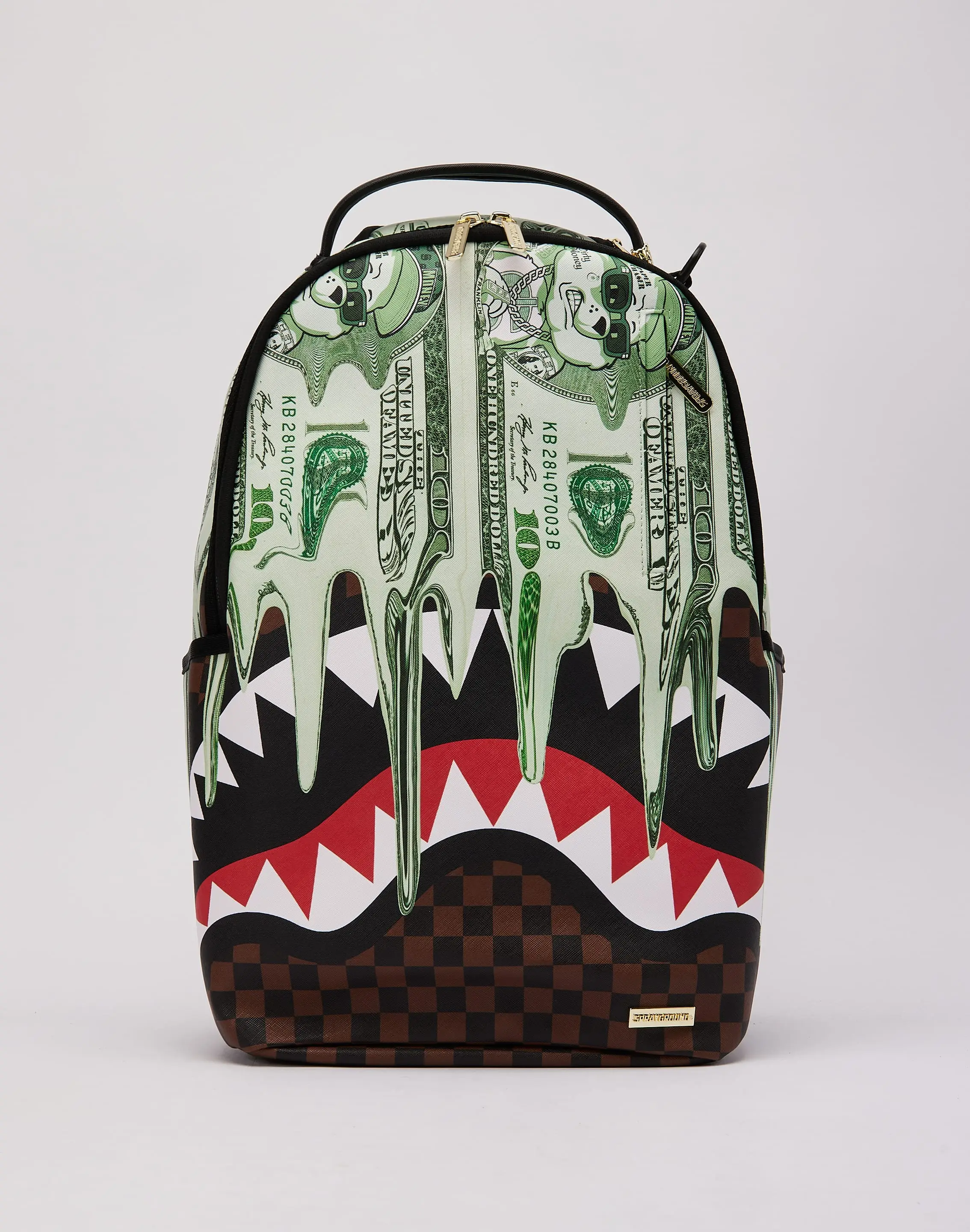Mens Sprayground Money Drippin' Dollars Backpack