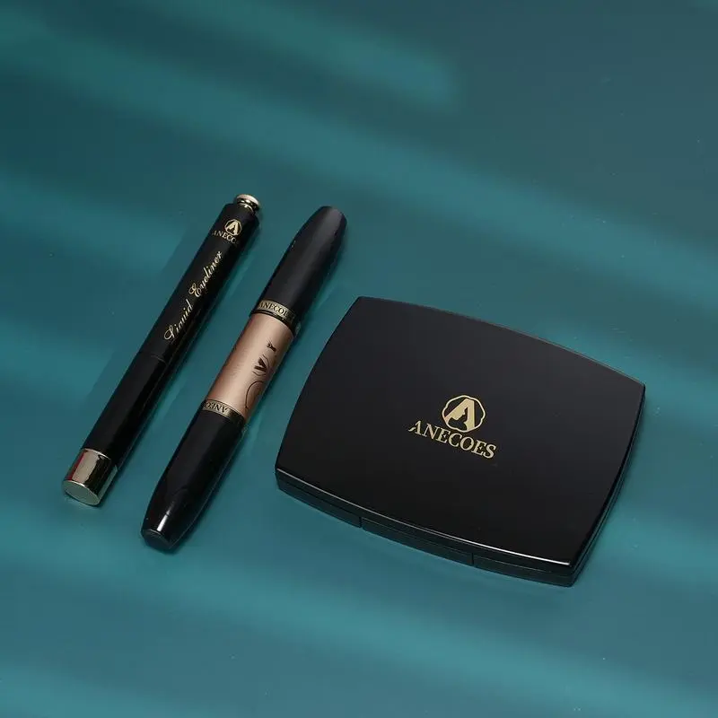 Christmas Makeup Kit Set Mascara liquid Eyeliner Eyeshadow 3pcs Valentine's Day Christmas Beauty Makeup Gift Box Cosmetic Set
