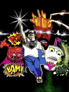 Carey Means Frylock #7 Autographed 8x11 Print #7 on Heavyweight Cardstock Collectible Gem for ATHF Enthusiasts