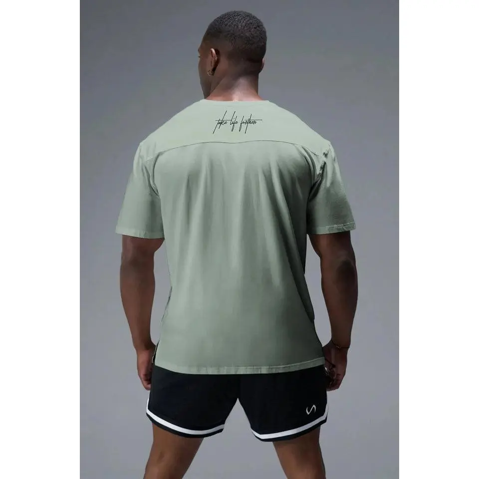 Back Script Oversized Tee