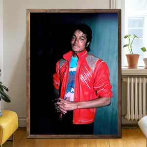 Michael Jackson Aesthetic Poster Pop Icon Wall Art Music Print Decor_No Framed