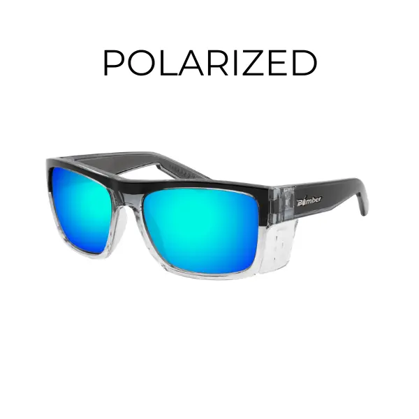Ice Blue Mirror Crystal - Polarized