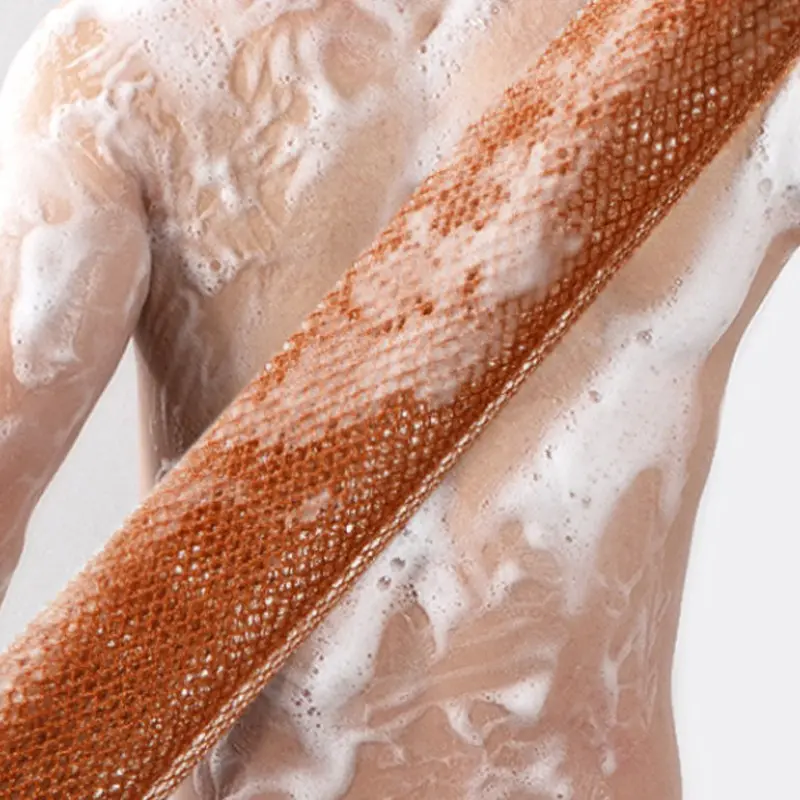 African Mesh Bath Sponge, Exfoliating Long Bath Net Sponge, Back Brush, Light Smooth Towel, Nylon Korean Exfoliating Bath/massage Cloth, Exfoliating Loofah, Exfoliating Bath Washcloth, Body Scrub Sponge, Exfoliating Tool