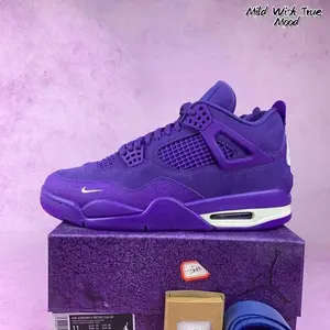 Retro OG SP Purple brick fashionable Classic sports shoes Outdoor running shoes Comfortable basketball shoes