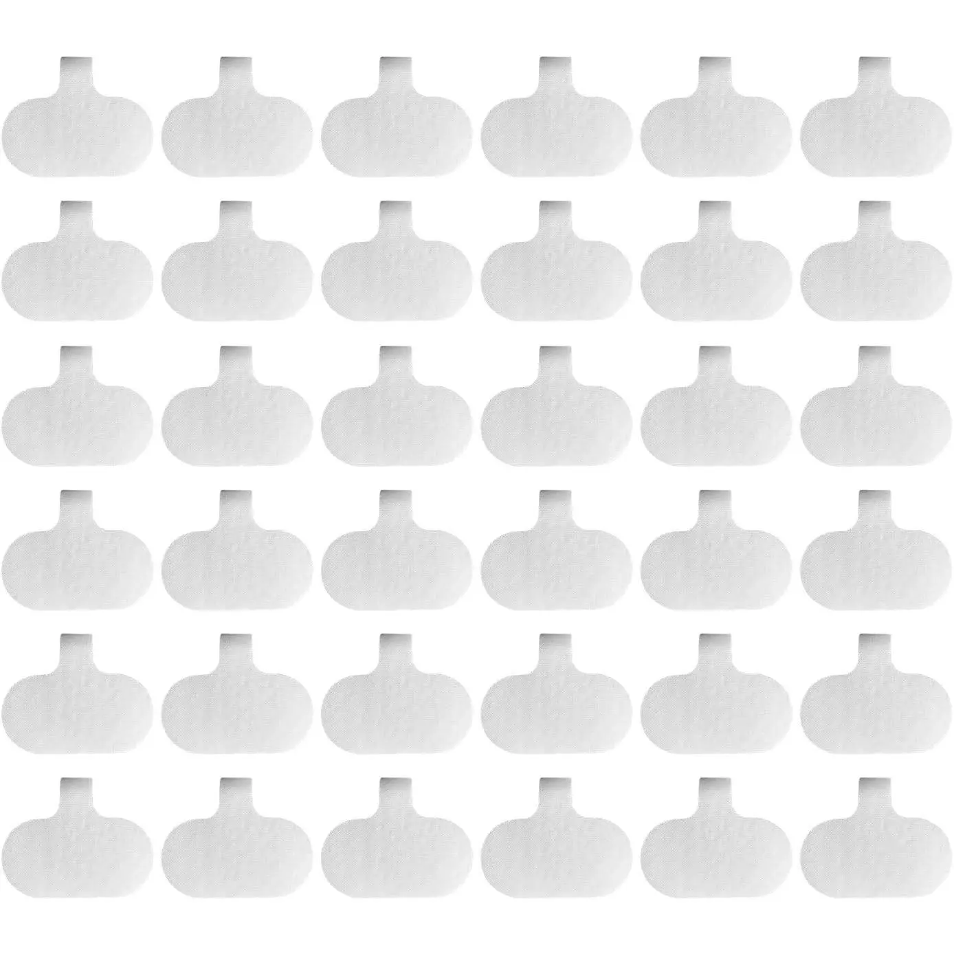 Labels by , Regular, White (36 Pack) - Write On Cord Labels, Wire Labels,  Tags and Wire Tags for  Management and Electronics, Computers.  Stocking Stuffer