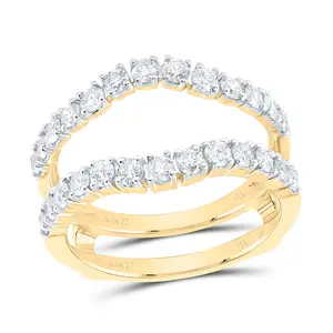 1Ctw Dia Ana M Enhancer Ring (4.41 grams)