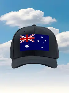 The flag of Australia 2026 new model Multi Color Unisex Adjustable Classic Baseball Cap - Comfortable Breathable Hat Suitable for Men and Women for Daily Casual Wear, Outdoor Sports, Hiking, Runni