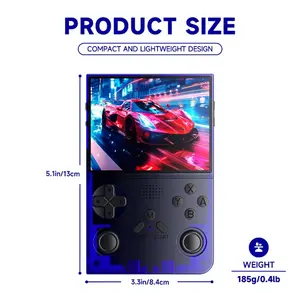 All-New Upgraded R40 Portable Handheld Game Console - Retro Gaming System with Crystal-Clear Screen, Compatible for for On-the-Go Play, Ideal Gift for, & (Multi-Color Options)