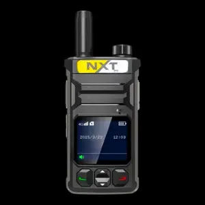 Nx6 Ultra Thin Audio Walkie-talkie with Worldwide Encrypted Communication  Digital Display Enhanced Connectivity Features for Clear Communication and Versatile Use walkie Talkies