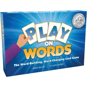 Play On Words Card Game - Extra-Creative Word Making Fun for All Ages - A Parents' Choice Award Winner - Family/Kid-Friendly Word Game