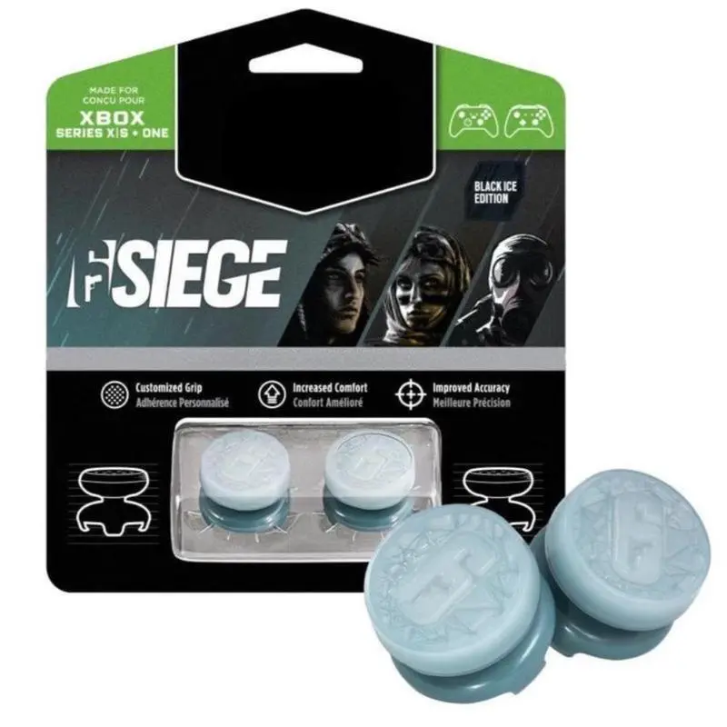 R6 Siege Ice Six Thumbstick Grips for PS5/PS4 & Xbox X/S & Xbox One Controllers Jynxzi thumb sticks controller grips player  controller ps5  skin ps4 pro Wireless PS4 Controller