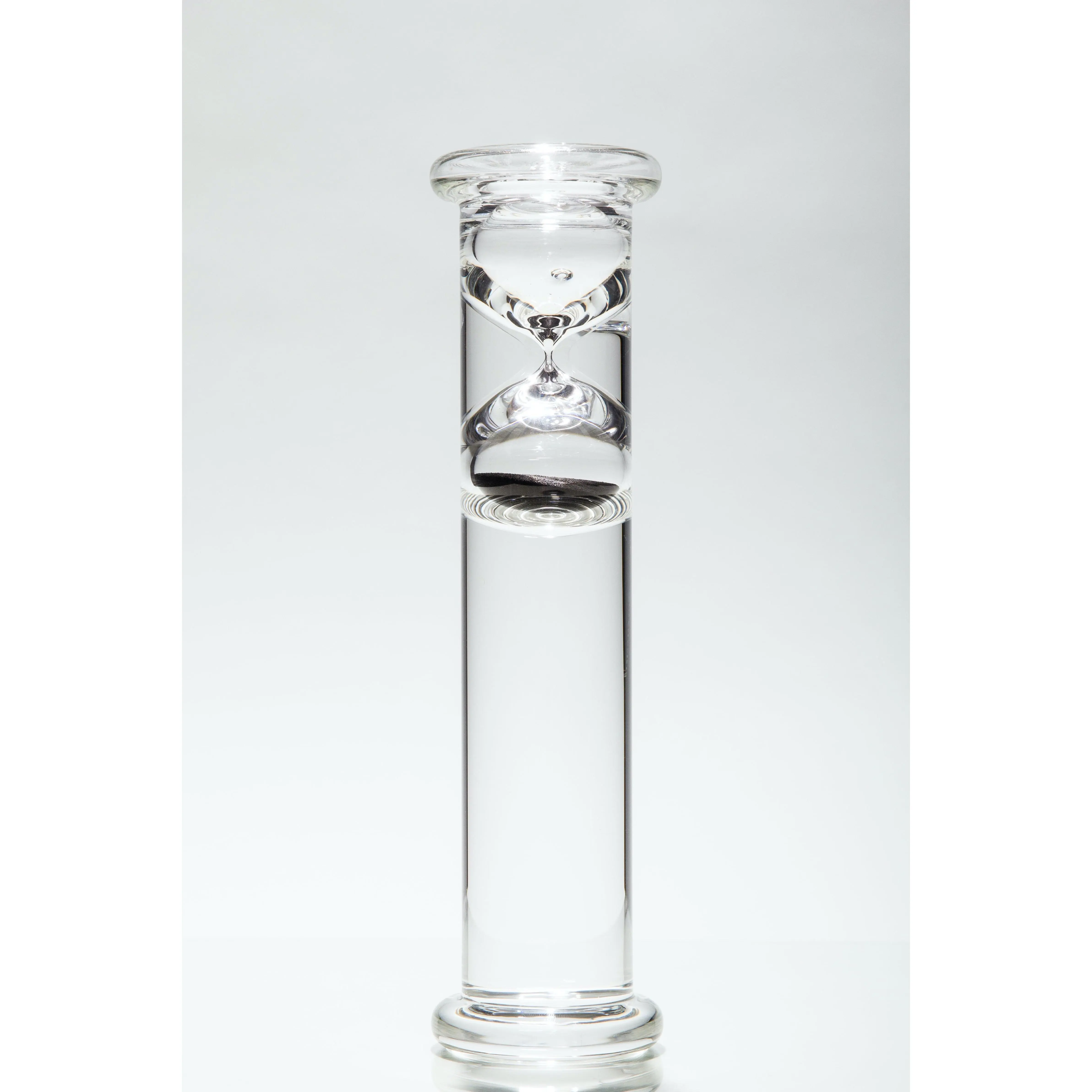 2 Minute Floating Glass Sand Timer (8" Tall)