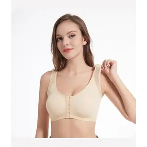 Women Plus Size High Impact Sports Bra Full Coverage Seamless Non Padded Workout Bra for Yoga Running Gym