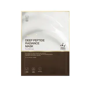 [Official Medicube Partner] Deep Peptide Radiance Mask (1ea) -  Hydrating, Elasticity-Enhancing, & Plumping Facial Mask