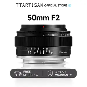 TTARTISAN 50mm F2 Full Frame Manual Focus Lens for L Mount — Compact Classic Street & Portrait Lens