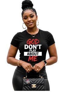 White God Don't Play About Me DTF Print