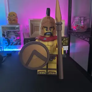 King Leonidas: Big Brick Figure