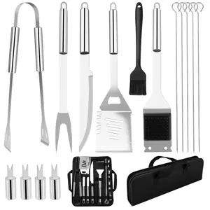 15-Piece BBQ Tool Set, Complete Grill Accessories Kit, Durable Barbecue Tools for Outdoor Cooking, Essential Grilling Utensils