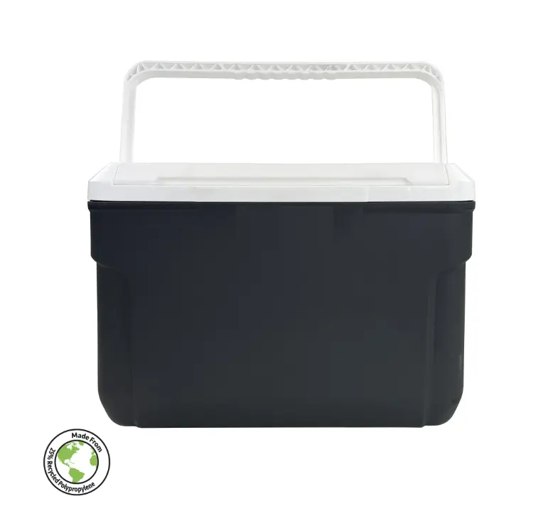 10 Quart Hard Side Cooler 14 Can Capacity Gray Made in the USA Portable Insulated Container 10 Quart Hard Side Cooler 14 Can Capacity Gray Made in the USA Portable Insulated Container