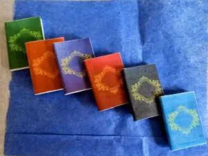 1:6 Scale Handmade Decorative Miniature Books Set of 6 Mini Books