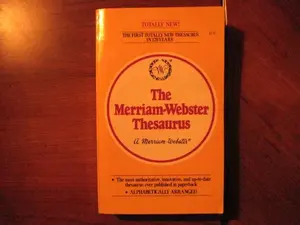 USED-The Merriam-Webster Thesaurus by Merriam (Paperback)