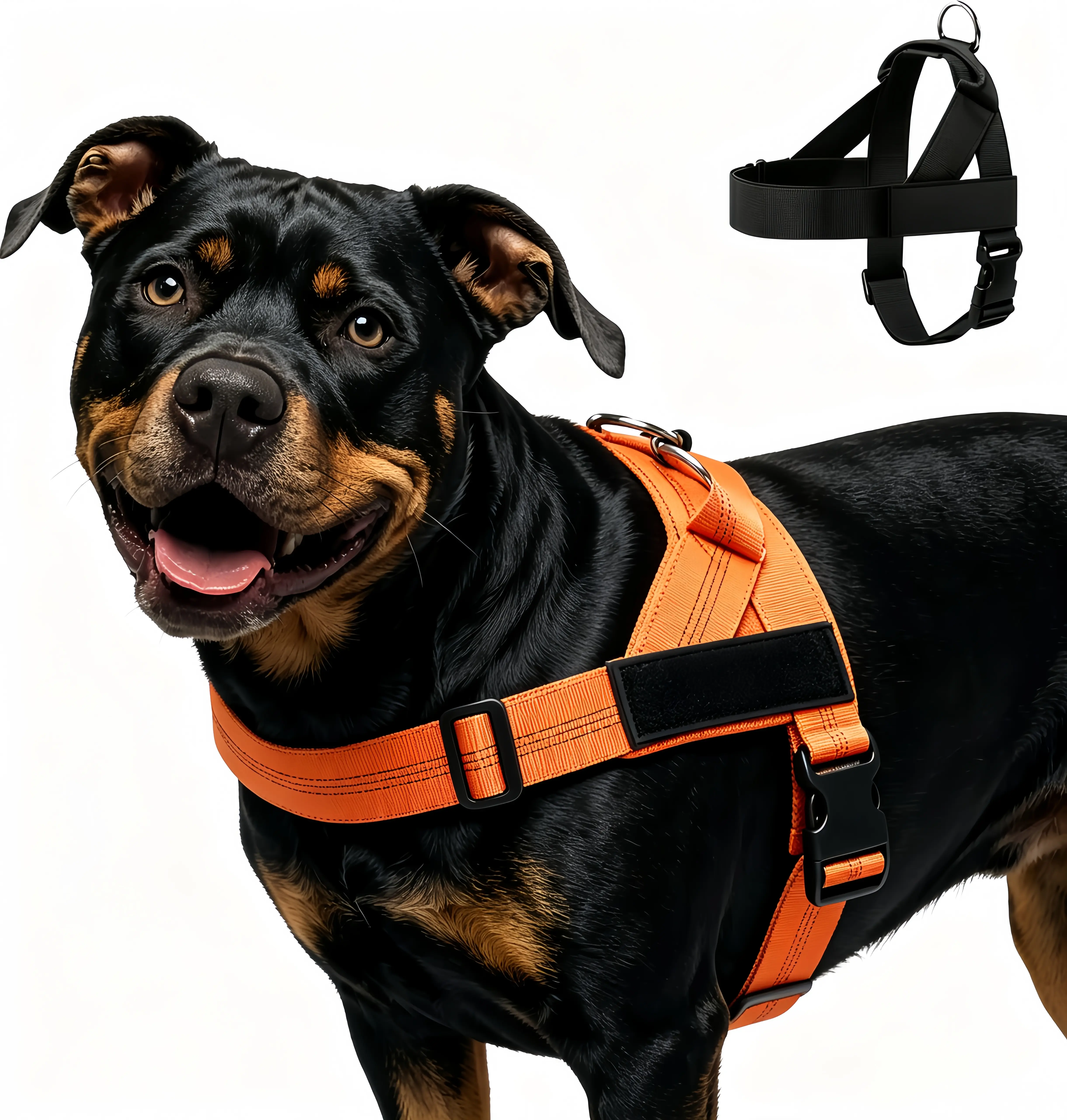PawTrek-Tactical Dog Harness - Universal Harness,Walking Harness & Safety Harnesses for Small to Large Dogs,Durable,Reflective,Easy to Control