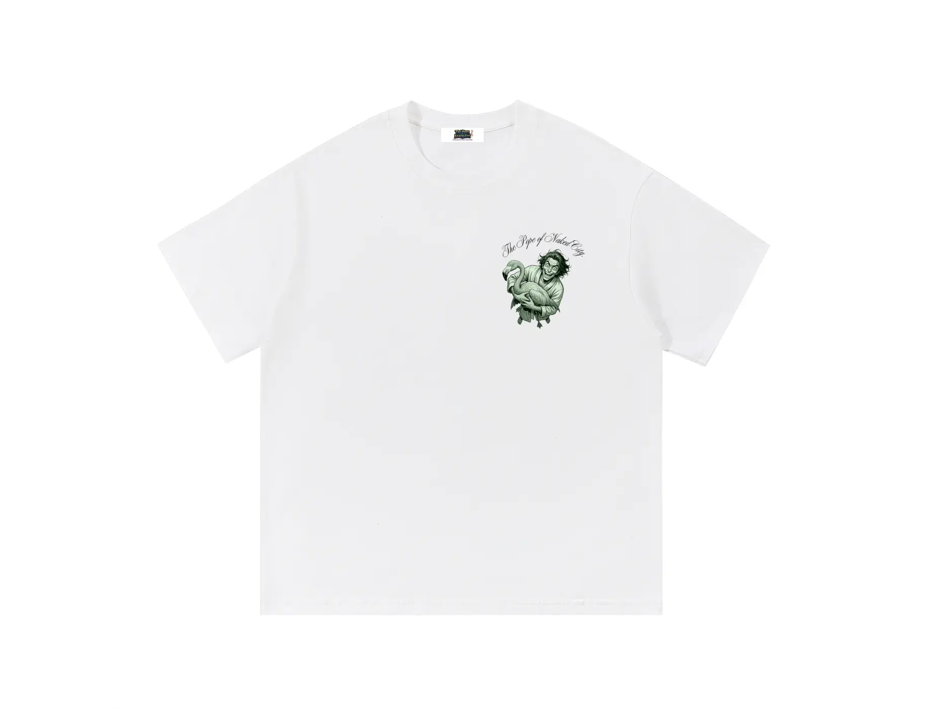 Pope On Dope - Essential Cotton T-Shirt Top Womenswear Streetwear Summer